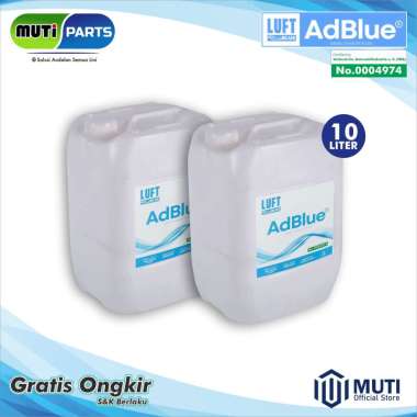 Adblue 10 Liter Cairan Diesel Exhaust Fluid Luft Blue DEF Luftblue DEF