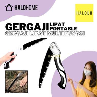 Gergaji Lipat Portable Multifungsi Gergaji Lipat Super Tajam Gergaji Kayu Tajam Portable