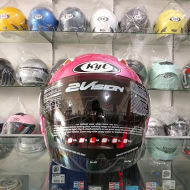 HELM KYT 2 VISION SOLID PINK ORIGINAL XL
