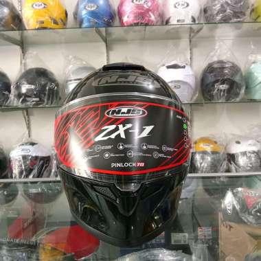 HELM NJS ZX-1 SOLID BLACK ORIGINAL M
