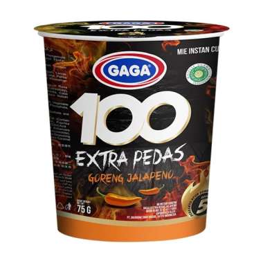 Promo Harga Gaga 100 Extra Pedas Goreng Jalapeno 75 gr - Blibli