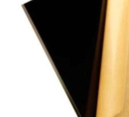 Akrilik Hitam Solid / Acrylic Hitam Solid 2mm / 122 X 244cm