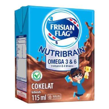 Frisian Flag Milky Susu UHT Cokelat Kotak 115 ml