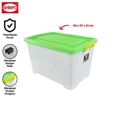 Shinpo Container Box Kotak Penyimpanan - MAX CB 95 Hijau