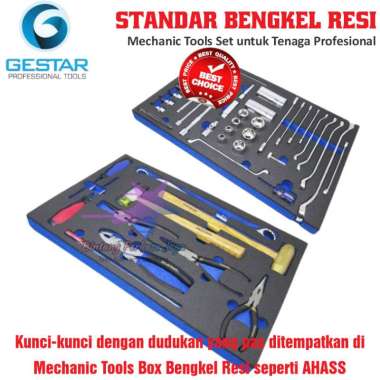Crossman Gestar Mechanic Truster Toolset Standar Bengkel Resmi AHASS Honda Versi Baru