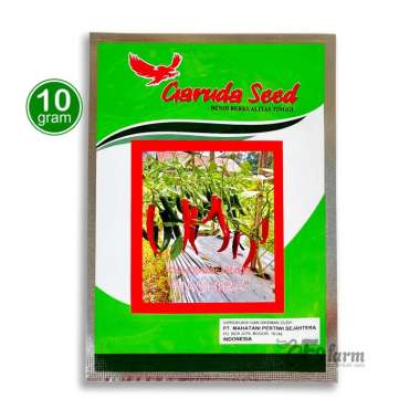 Benih Bibit Cabe Merah Besar Biji Cabai Hibrida Hashira 10 Gram Garuda Seed