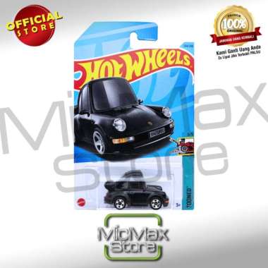Hot Wheels HOTWHEELS Porsche 911 Turbo 3.6 964 Tooned Hitam HKG69