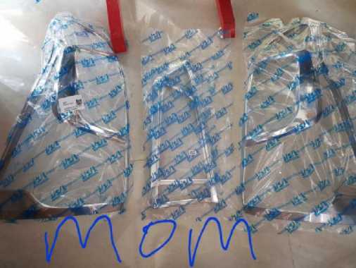 Garnish Stoplamp / List Lampu Belakang Chrome Grand Avanza Xenia 2016+