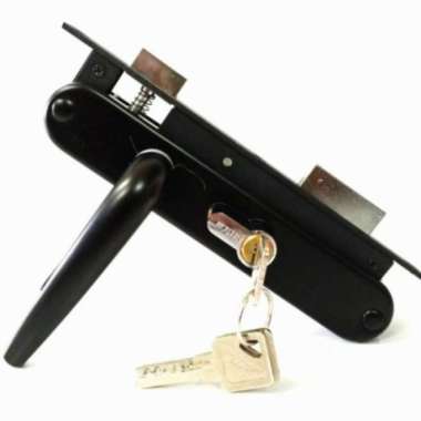 Kunci Kawat Nyamuk Hitam soligen-handle ekspanda kasa nyamuk aluminium