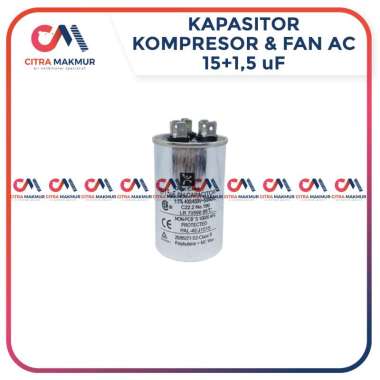 Kapasitor AC 15+1,5 uf OC