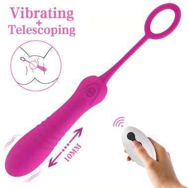 Jual Wireless Remote Control Dildos Vibrator Stimulate Va Gina Cli Toris  Telescopic Vibration Egg G Spot Massager Sex Toys For Women Di Seller  Baisno - Tambora-2, Kota Jakarta Barat | Blibli