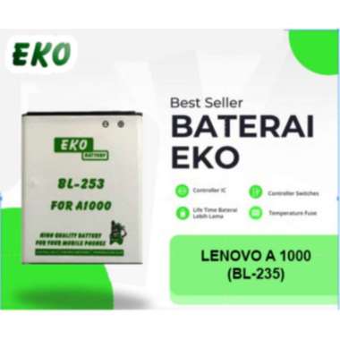 BATERAI EKO LENOVO A1000 BERGARANSI