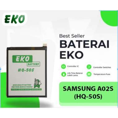 BATERAI EKO untuk SAMSUNG A02S (HQ-50S) BERGARANSI