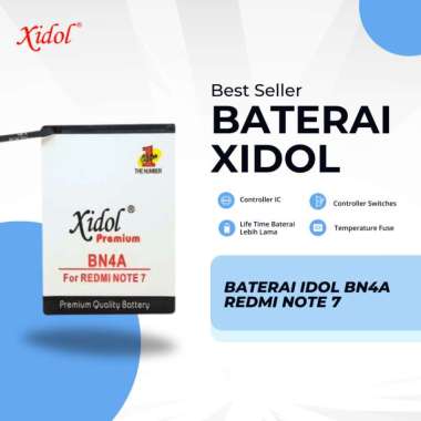 BATERAI XIDOL REDMI NOTE 7 PREMIUM BERGARANSI