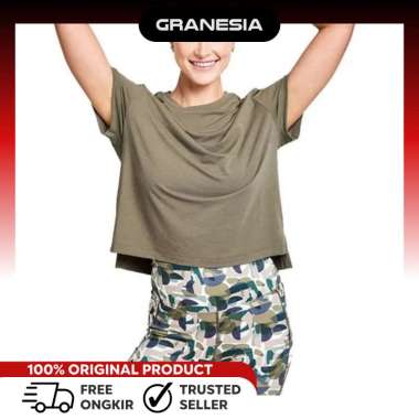 BAHE Zephyr Everyday Women's Crew Neck Tee WM27KH|Kaos Olahraga Yoga Fitnes Wanita S