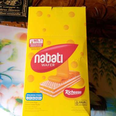 Nabati wafer Keju/ Coklat @5gr isi 20 bks Keju