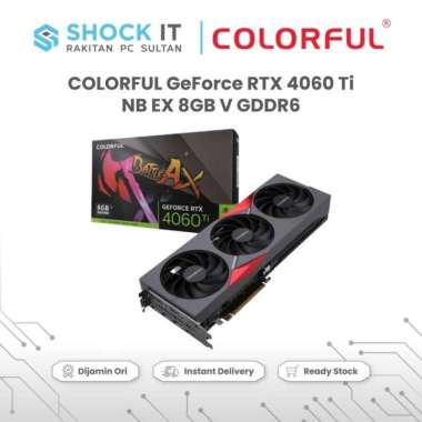 Colorful GeForce RTX 4060 Ti NB EX 8GB-V VGA RTX 4060TI NB EX 8G