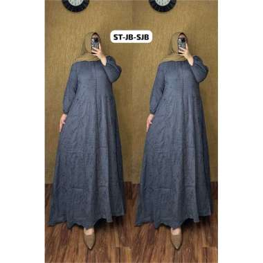 GAMIS POLOLINEN BORDIR TERMURAH CANTIK ADEM DAN BERKELAS | DRESS POLO LINEN | GAMIS NONGKRONG & PEST