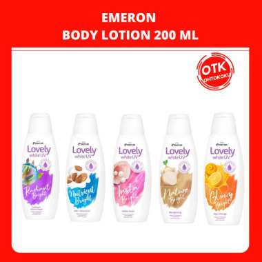 EMERON LOVELY WHITE BODY LOTION 200 ML insta bright