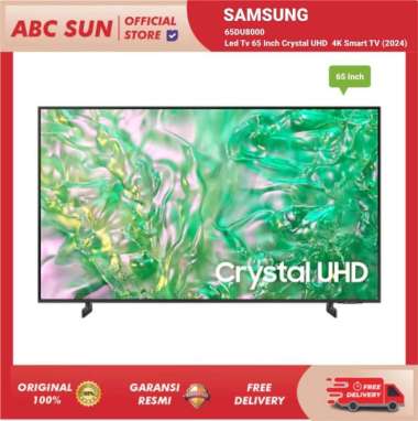 Samsung 65DU8000 Led Tv 65 Inch Uhd 4k Crystal Smart TV