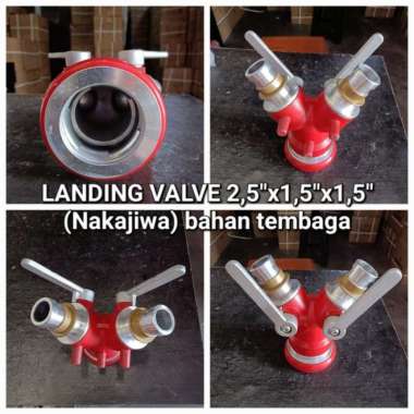 Landing Valve Y Conection 2.5"x1.5"x1.5"