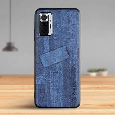 Case Xiaomi Redmi Note 10 Pro Case Aioria Luxury Vintage Bark Original Case Redmi Note 10 Blue