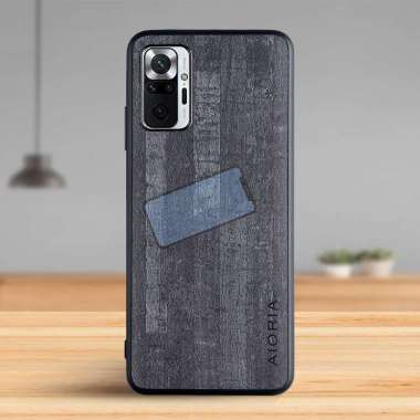 Case Xiaomi Redmi Note 10 Pro Case Aioria Luxury Vintage Bark Original Case Redmi Note 10 Gray