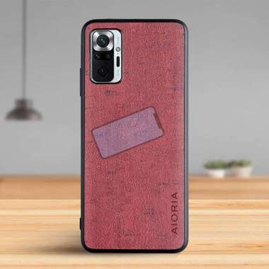 Case Xiaomi Redmi Note 10 Pro Case Aioria Luxury Vintage Bark Original Case Redmi Note 10 Red