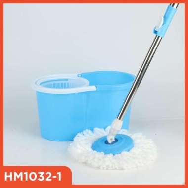 MOP MAGIC SPIN ALAT SET PEL LANTAI / MOP DENGAN ROL PRAKTIS KAIN PEL PUTAR 6L BUCKET ULTRA MOP HIJAU