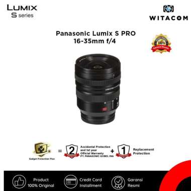 WITACOM - Lensa Panasonic Lumix S PRO 16-35mm f/4 - Garansi Resmi
