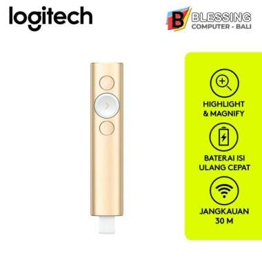 Presenter Logitech Spotlight - Gold