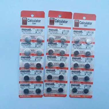 Baterai Maxell LR1130 Batu BATERAI 1 Pcs