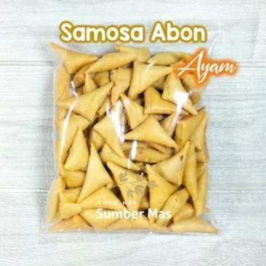 PANGSIT EKADO ABON AYAM 250 gr (Merk SARIKAYA) / kue kering isi abon ayam Samosa