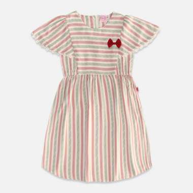Mini dress/ Dress pendek Anak White/ Rodeo Junior Girl Red Christmas 4