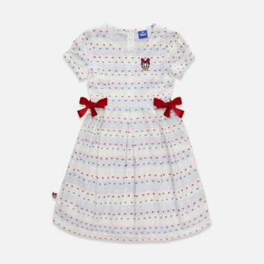 Rodeo Junior Mini Dress/ Dress Pendek Anak White/ Daisy Merry&Bright 4