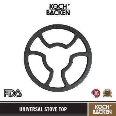 KOCH&BACKEN Universal Stove Top Soft Bright Enamel - Alas Tatakan Nampan Dudukan Panci Wajan Kecil B