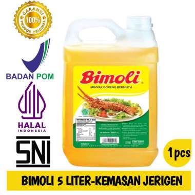 Bimoli 5Liter Jerigen,Minyak Goreng Klasik Kualitas Premium