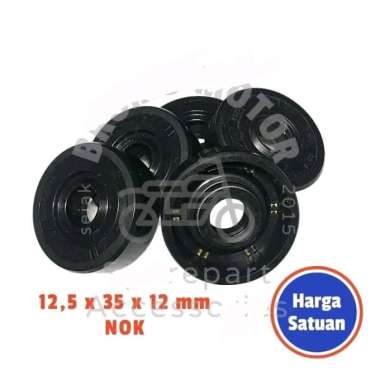 ( 1Biji ) Oil Seal Shock Belakang Honda CB 150R CBR 150 R Sonic Suzuki Satria FU 12,5 35 12 mm (Sil