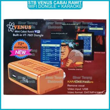 Venus Cabai Rawit WIFI STB dan Karaoke STB