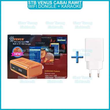 Venus Cabai Rawit WIFI STB dan Karaoke STB + Adaptor