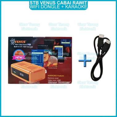 Venus Cabai Rawit WIFI STB dan Karaoke STB + HDMI