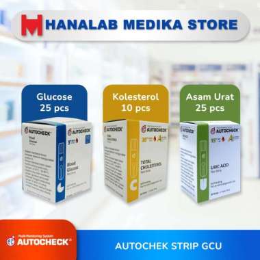 Strip Autocheck / Isi Ulang Autocheck / Strip Gula Darah / Cholesterol Asam Urat
