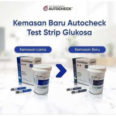 Strip Autocheck / Isi Ulang Autocheck / Strip Gula Darah / Cholesterol Gula