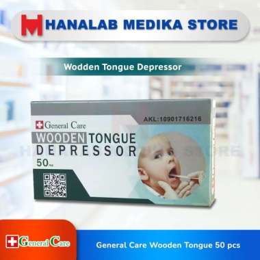 Spatel kayu General Care / Tongue spatel / spatel kayu / spatel