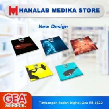 Timbangan Badan Digital Gea 1622/Timbangan Badan Kuning