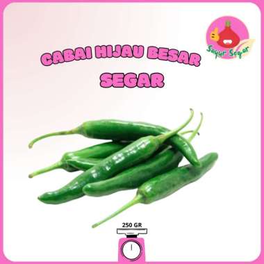 Sayur Segar - Cabai Hijau Besar / Green Chili 250 gr