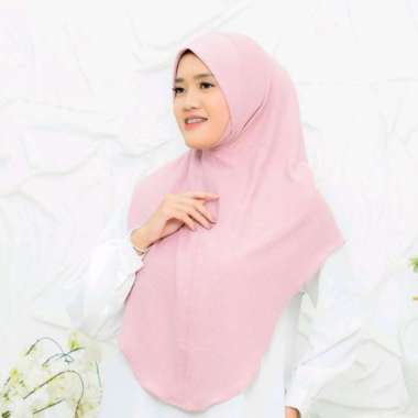 PUSSAT Najwa Bergo Dagu Soft Pet Antem Viscose Knit Premium Khimar Umroh Haji Kajian Hijab Malay Ins