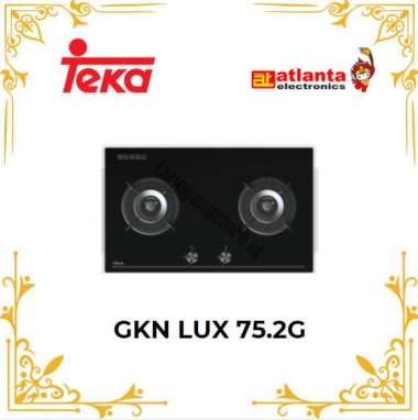 Teka Kompor Tanam Gas 2 Tungku GKN LUX 75.2G
