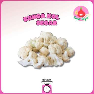 Sayur Segar - Bunga Kembang Kol/Cauliflower 390 gram