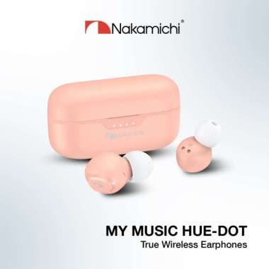 Nakamichi My Music Hue Dot True Wireless Bluetooth Earphones PINK